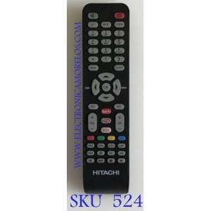 CONTROL REMOTO HITACHI SMART TV / NUMERO DE PARTE 06-IRPT49-CRC199 / X490007 / JH-11490 / MODELOS LE32M4S9 / LE48M4S9 / LE43M4S9
